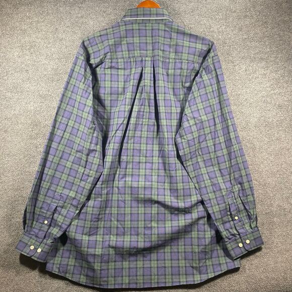 Cinch Button Down Western Shirt Men's XL Red/Green Plaid Long Sleeve Cowboy - Picture 10 of 11